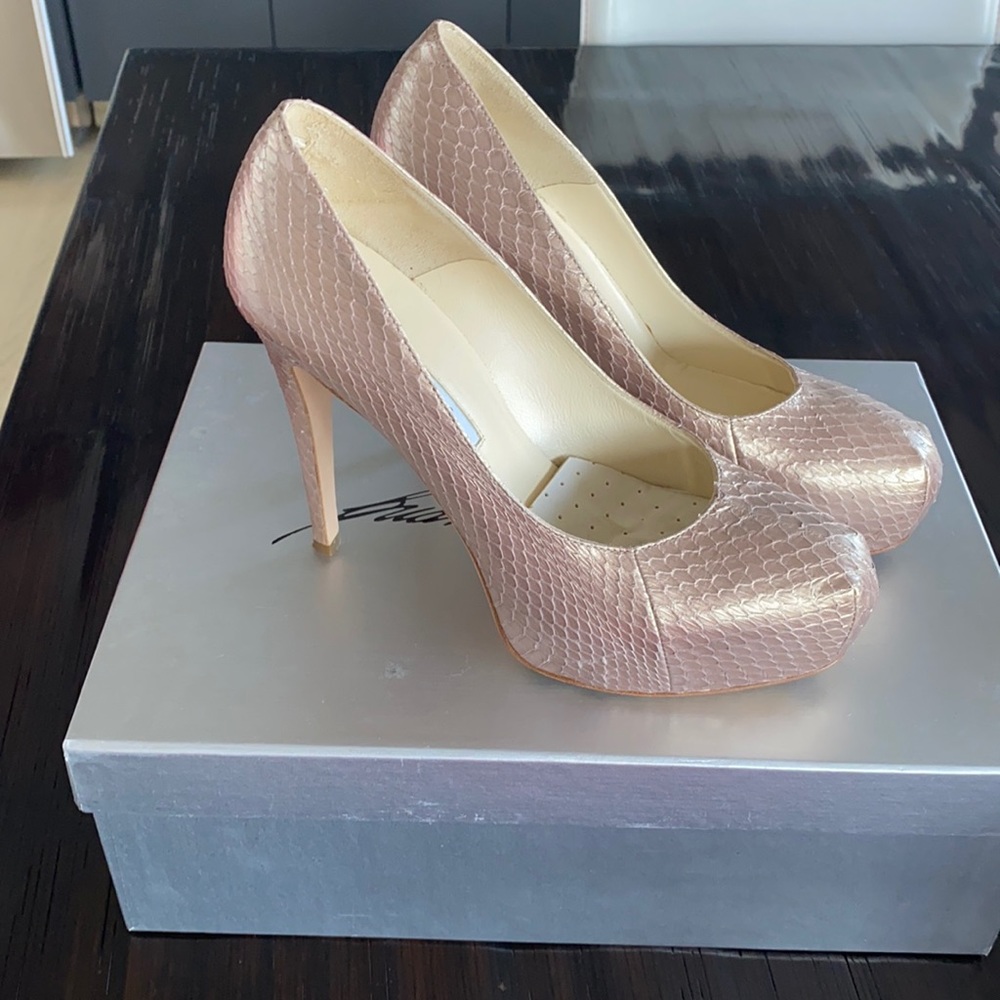 Brian Atwood Platform Pumps Size 7